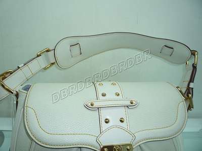 discount louis vuitton handbags suhali leather m91782 white wholesale