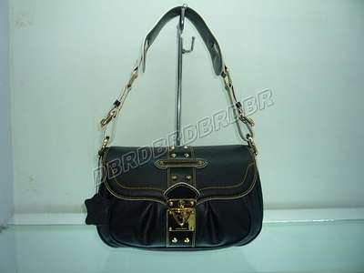 Discount Louis Vuitton Handbags Suhali Leather M91784 black Wholesale