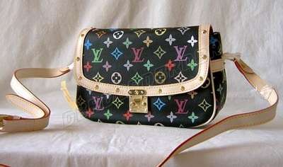 discount louis vuitton handbags monogram multicolore m92639 black wholesale