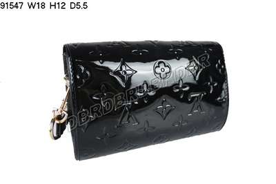 discount louis vuitton handbags monogram vernis 91547 black wholesale