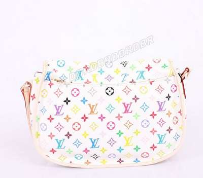 discount louis vuitton handbags monogram multicolore m40473 white multicolor wholesale