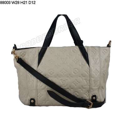 discount louis vuitton handbags monogram empreinte 88003 beige white wholesale