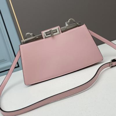 wholesale quality fendi bags peekaboo 2023 pink