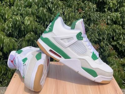 wholesale quality air jordan 4 model no. 415 pine green