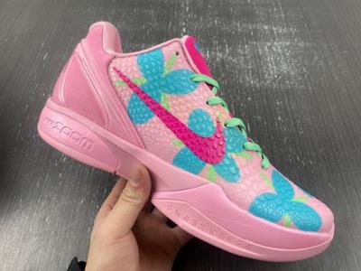 wholesale quality nike zoom kobe 6 kd 6 model no. 28 pink