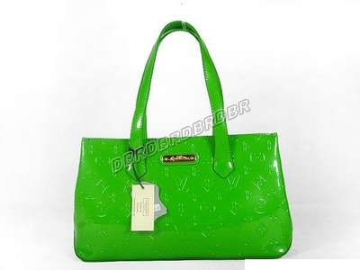 Discount Louis Vuitton Handbags Monogram Vernis 93644 green Wholesale