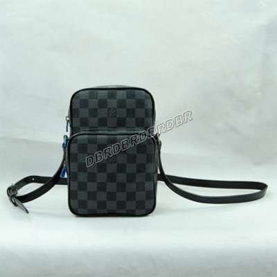 Discount Louis Vuitton Handbags Damier Graphite Canvas N41446 black Wholesale