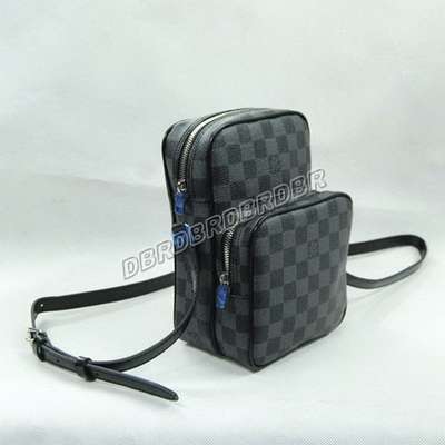 discount louis vuitton handbags damier graphite canvas n41446 black wholesale