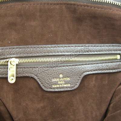 discount louis vuitton handbags leather m93801 coffee wholesale