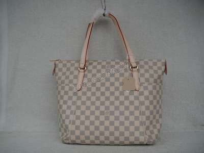 Discount Louis Vuitton Handbags Damier Azur Canvas N51262 white Wholesale