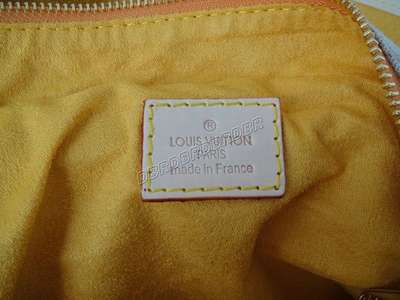 discount louis vuitton handbags monogram denim m60055 orange wholesale