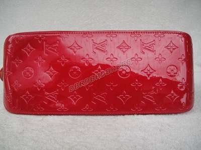 discount louis vuitton handbags monogram vernis m93507 red wholesale