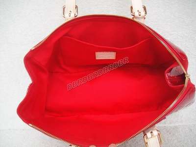 discount louis vuitton handbags monogram vernis m93507 red wholesale