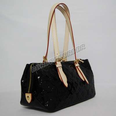 discount louis vuitton handbags monogram vernis m93507 black wholesale