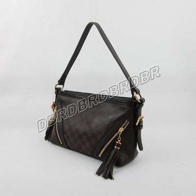 discount louis vuitton handbags leather n96883 coffee wholesale