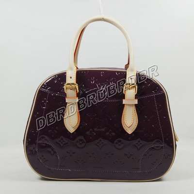 Discount Louis Vuitton Handbags Monogram Vernis M93516 purple Wholesale