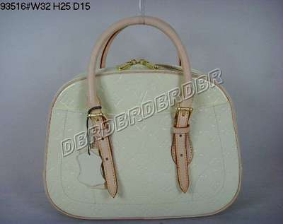 Discount Louis Vuitton Handbags Monogram Vernis M93516 white Wholesale