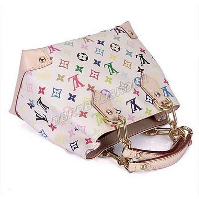 discount louis vuitton handbags monogram multicolore m40047 white wholesale