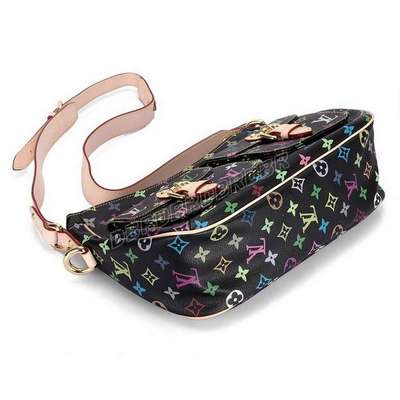 discount louis vuitton handbags monogram multicolore m40052 black wholesale