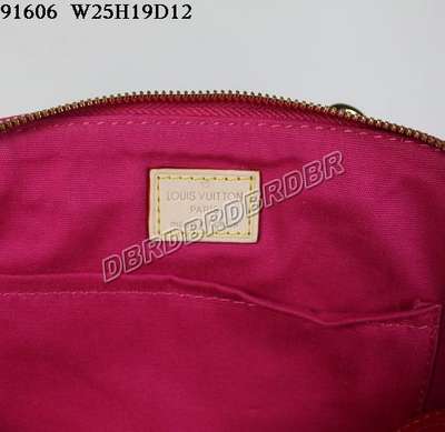 discount louis vuitton handbags monogram vernis 91606 rose red wholesale