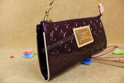 discount louis vuitton handbags monogram vernis m51153 purple wholesale