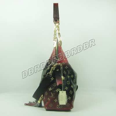 discount louis vuitton handbags leather m95130 red wholesale