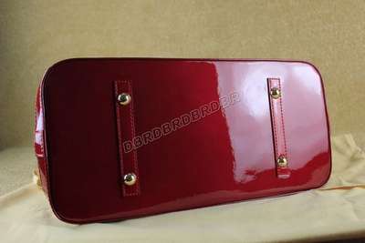 discount louis vuitton handbags monogram vernis m93625 red wholesale