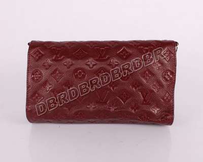 discount louis vuitton handbags monogram empreinte m93248 purplish red wholesale