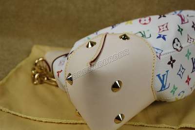 discount louis vuitton handbags monogram multicolore m40257 white multicolor wholesale