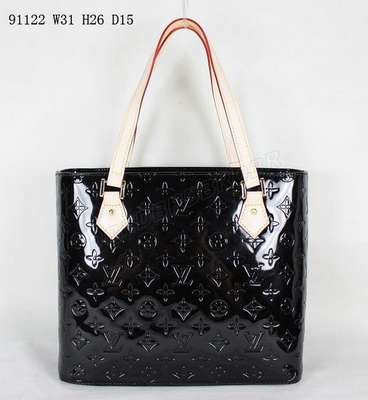 Discount Louis Vuitton Handbags Monogram Vernis M91122 black Wholesale