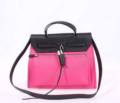 Discount Luxury Handbags Hermes g2043fenhonhei_1310 Wholesale