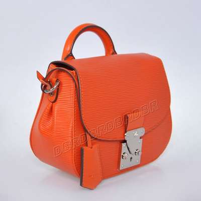 discount louis vuitton handbags epi leather m40653 orange wholesale