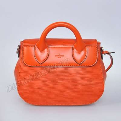 discount louis vuitton handbags epi leather m40653 orange wholesale