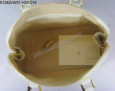 discount louis vuitton handbags monogram vernis m93596 white wholesale