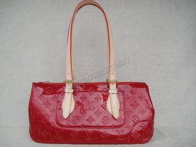 discount louis vuitton handbags monogram vernis m93507 red wholesale