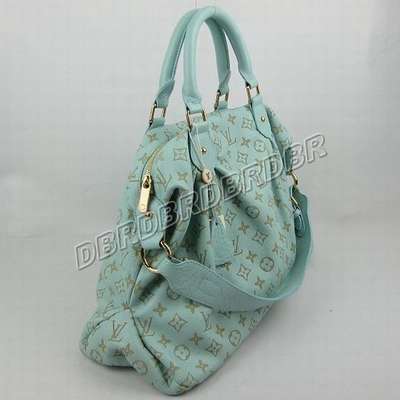 discount louis vuitton handbags leather m95007 light blue wholesale