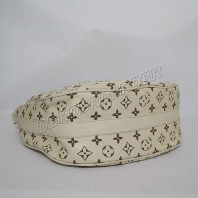 discount louis vuitton handbags leather m3036 beige white wholesale