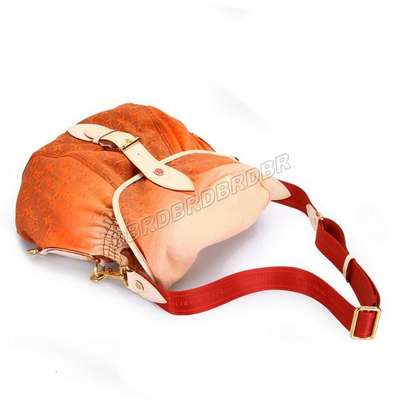 discount louis vuitton handbags monogram denim m93184 orange wholesale