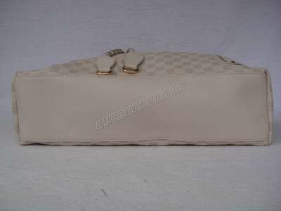 discount louis vuitton handbags leather m91621 beige white wholesale