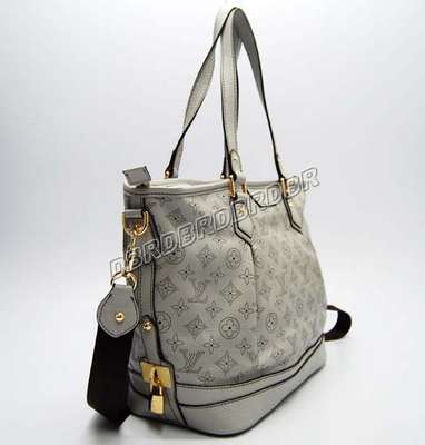 discount louis vuitton handbags monogram mahina m93175 beige white wholesale