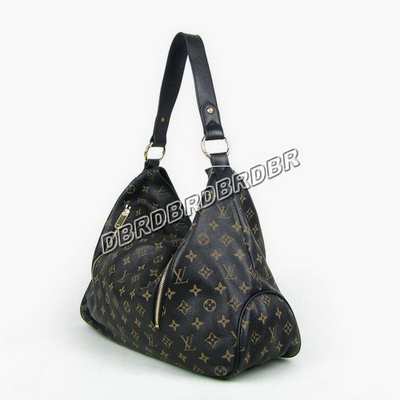 discount louis vuitton handbags leather m40354 black wholesale