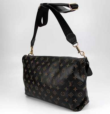 discount louis vuitton handbags leather m98023 black wholesale