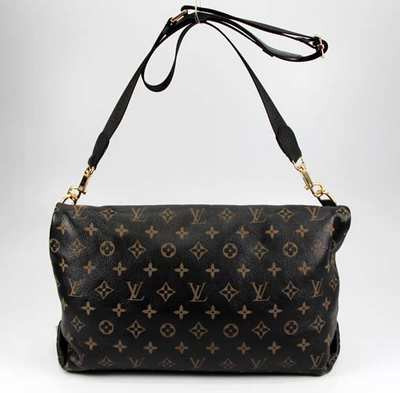 discount louis vuitton handbags leather m98023 black wholesale