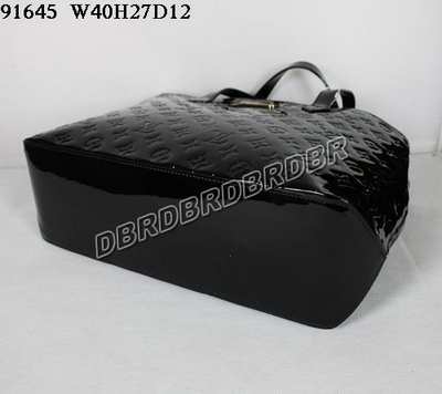 discount louis vuitton handbags monogram vernis m91645 black wholesale