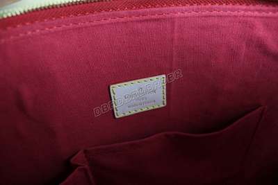 discount louis vuitton handbags monogram vernis m93625 red wholesale