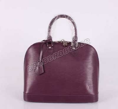 discount louis vuitton handbags epi leather m59316 claret-red wholesale