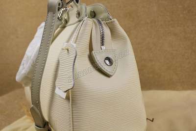 discount louis vuitton handbags epi leather m91619 white wholesale