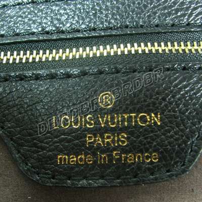 discount louis vuitton handbags leather m12830 black wholesale