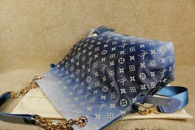 discount louis vuitton handbags leather m95130 blue wholesale