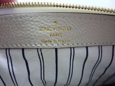 discount louis vuitton handbags monogram empreinte m93427 beige white wholesale